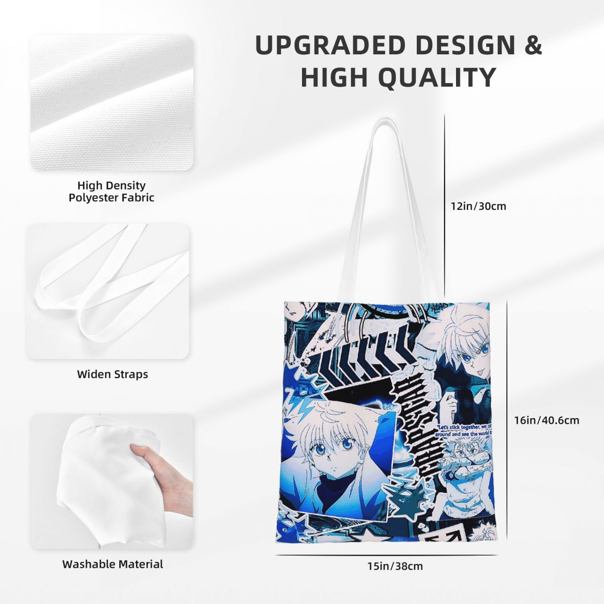 Killua Zoldyck Anime HXH Hunte - đánh giá và giá Women X Bags
